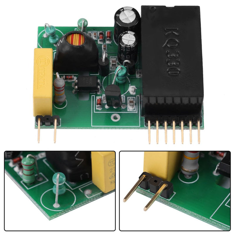 KQ-130F Power Line Carrier Module Distance 120~135KHZ for 220VAC Power Line Transceiver Powerline Carrier Module Single Row 9 Pin Carrier Data Transceiver Module for Long Distance Data Communication