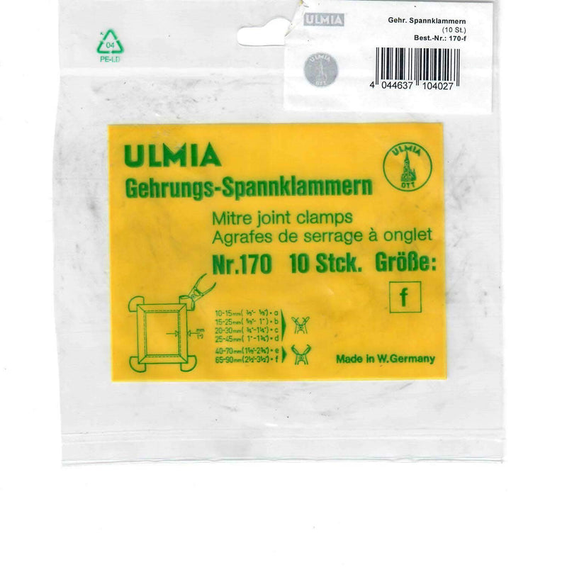 "F" Size Miter Clamp Ring 10 Pack