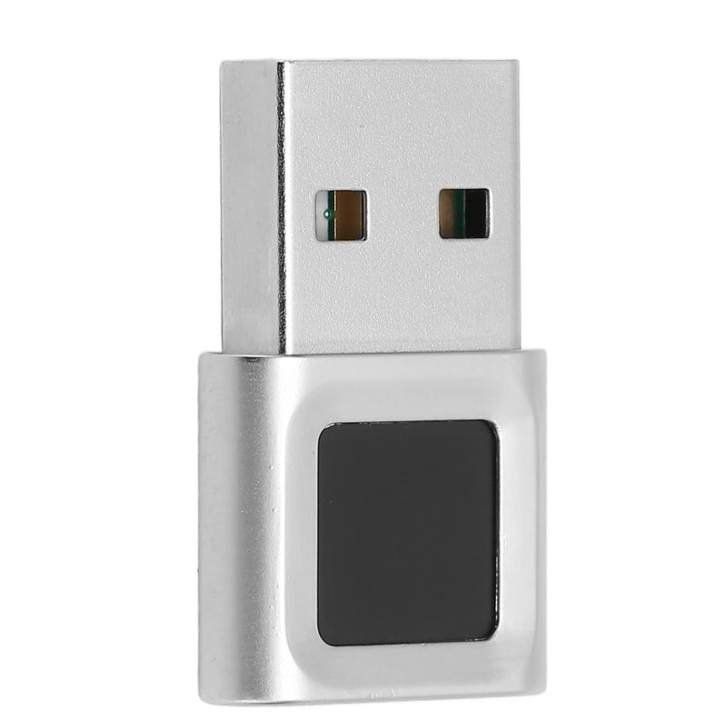 USB Fingerprint Reader, USB Fingerprint Reader 360 Degrees Touch Fast Matching High Sensitivity Hello Fingerprint Reader for Win Laptop Computer