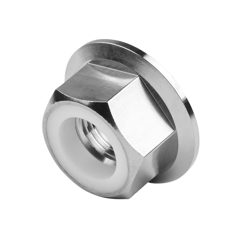 Titanium Ti Tc4 Gr5 M14x1.5 Pitch 1.5mm Motorcycle Sprocket Flange Lock Nut Pack of 2