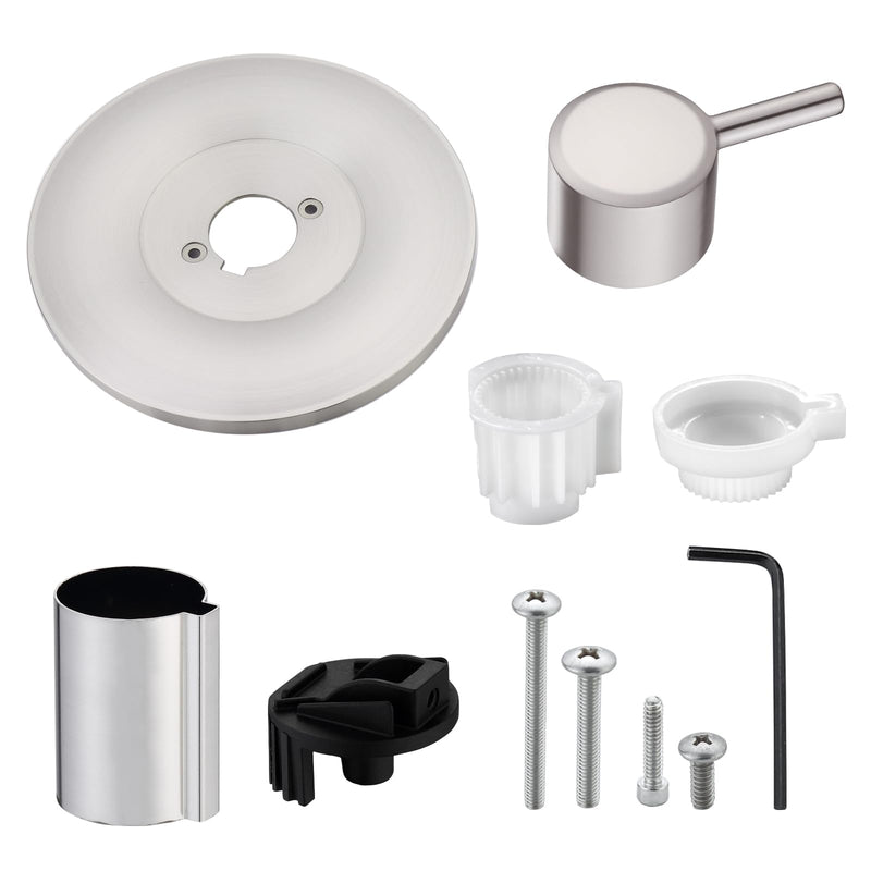 T2901BN Shower Trim Kit Compatible with Moen Gibson Posi-Temp Valve Trim Kit, Brushed Nickel