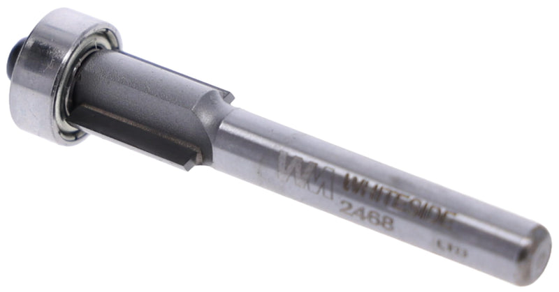 Whiteside Router Bits 2468 Overhang Trim Bit with 1/16-Inch Overhang 3/8-Inch Cutting Diameter and B3 Bearing