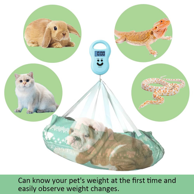 25kg Digital Hanging Scale with Weighing Sling, Portable Suspension Spring Scale Kit for Small Animals, Livestock, Packages, Farm & Industrial Weighing Tool