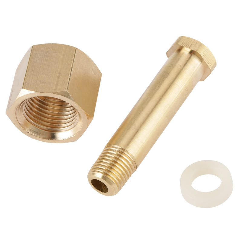 Oumefar 3Set Brass CO2 Regulator Nut Kit CGA-320 Thread Carbon Dioxide Regulator Inlet Nut and Nipple with Washer 15 Mpa Rated Outlet Pressure - NewNest Australia