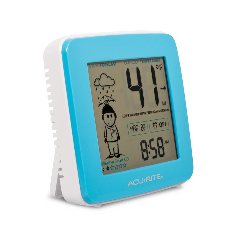 AcuRite What-to-Wear Weather Station with Alarm Clock, Time, Date, and Wireless Outdoor Sensor for Hyperlocal Forecast and Outdoor Temperature (00777) - NewNest Australia