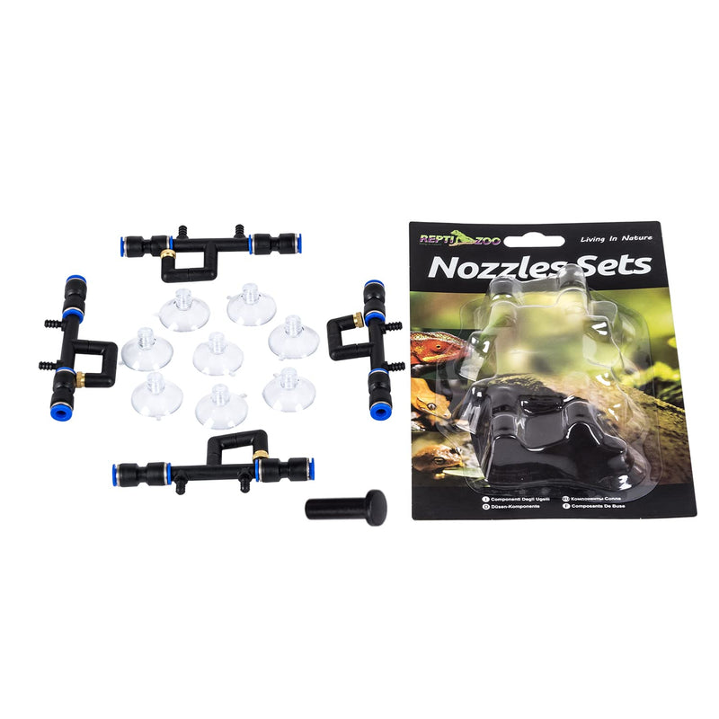 REPTI ZOO 4 Pieces Spray Nozzles Adjustable Fine Misting Water for Reptiles - PawsPlanet Australia