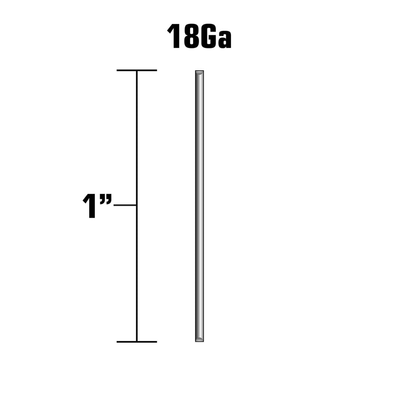 Metabo HPT Brad Nails | 1-Inch x 18 Gauge | Smooth | Electro Galvanized | 1,000 Count | 24102THPT 1-Inch x 18 GA - NewNest Australia