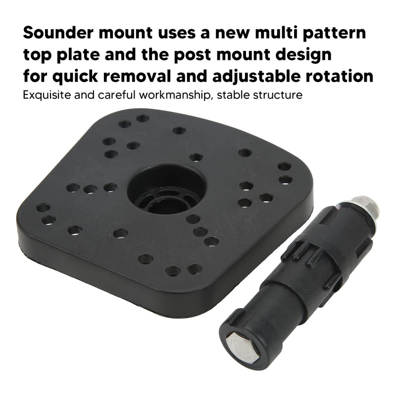 Aramox Fishfinder Mount, Universal Rotation Sounder Mount for Marine Electronics