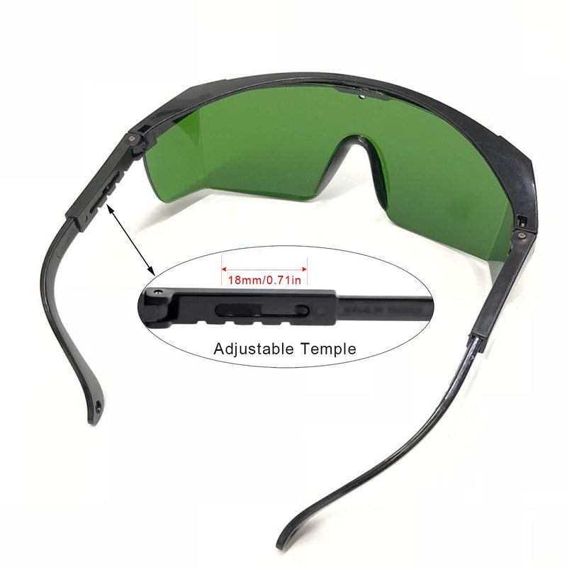 For IPL 200nm-2000nm laser safety glasses UV protective glasses laser hair removal protective glasses 2packs