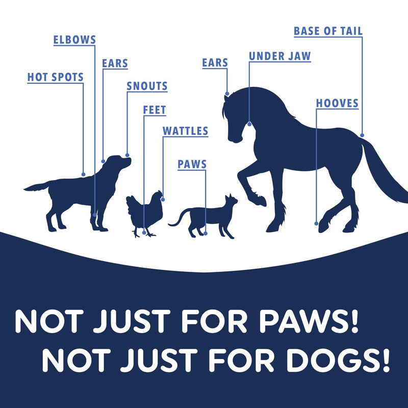Musher's Secret Dog Paw Wax 60 g (2.1 oz) - Moisturizing Dog Paw Balm that Creates an Invisible Barrier That Protects and Heals Dry Cracked Paws - All-Natural with Vitamin E and Food-Grade Ingredients 2.1 Ounce (Pack of 1)