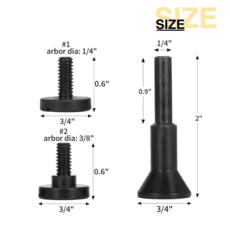 Die Grinder Cut-Off Wheel, 27 Pcs 3Inch Cut Off Wheels with 1/4 in Mounting Mandrel Kit for Die Grinder, 3/8" Arbor Hole Cutting Wheel for Metal & Stainless Steel Rotary Tool Drill Attachment 30