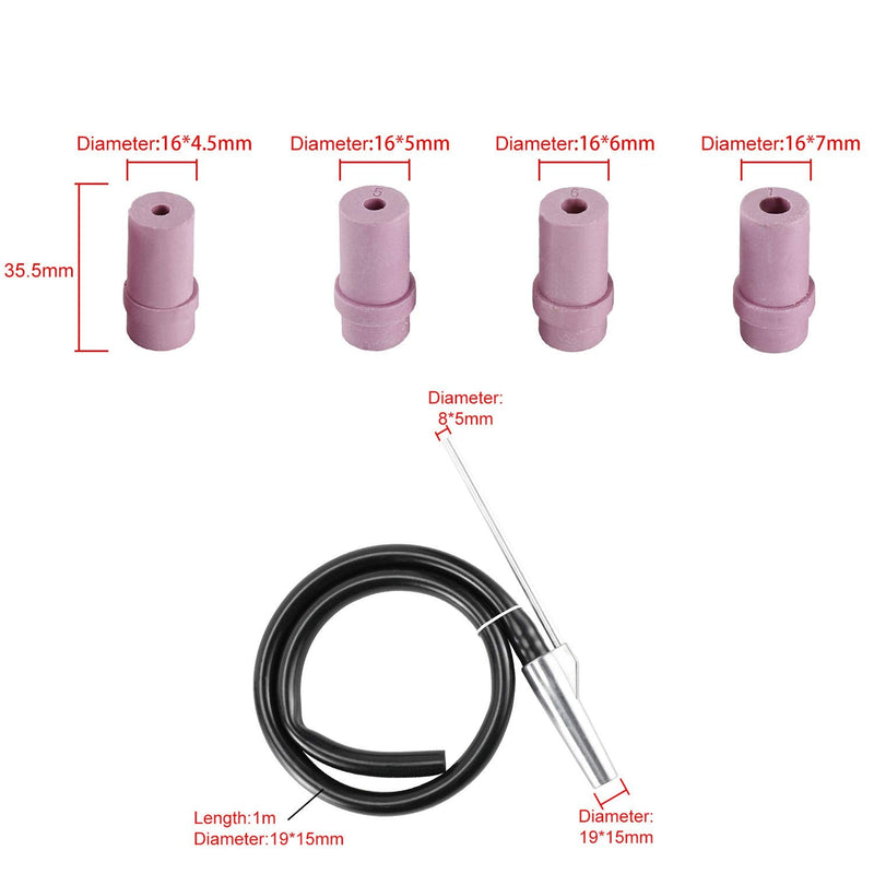 YaeTek Sand Blaster Gun Kit Air Sandblasting Sandblaster Gun Siphon Feed