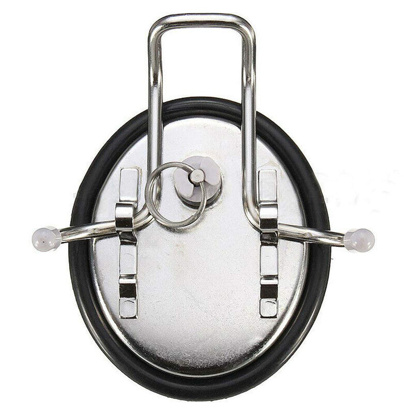 Cornelius 304 Stainless Steel Keg Lid with SS Pressure Relief Valve & New O-ring Replacement Keg Lid