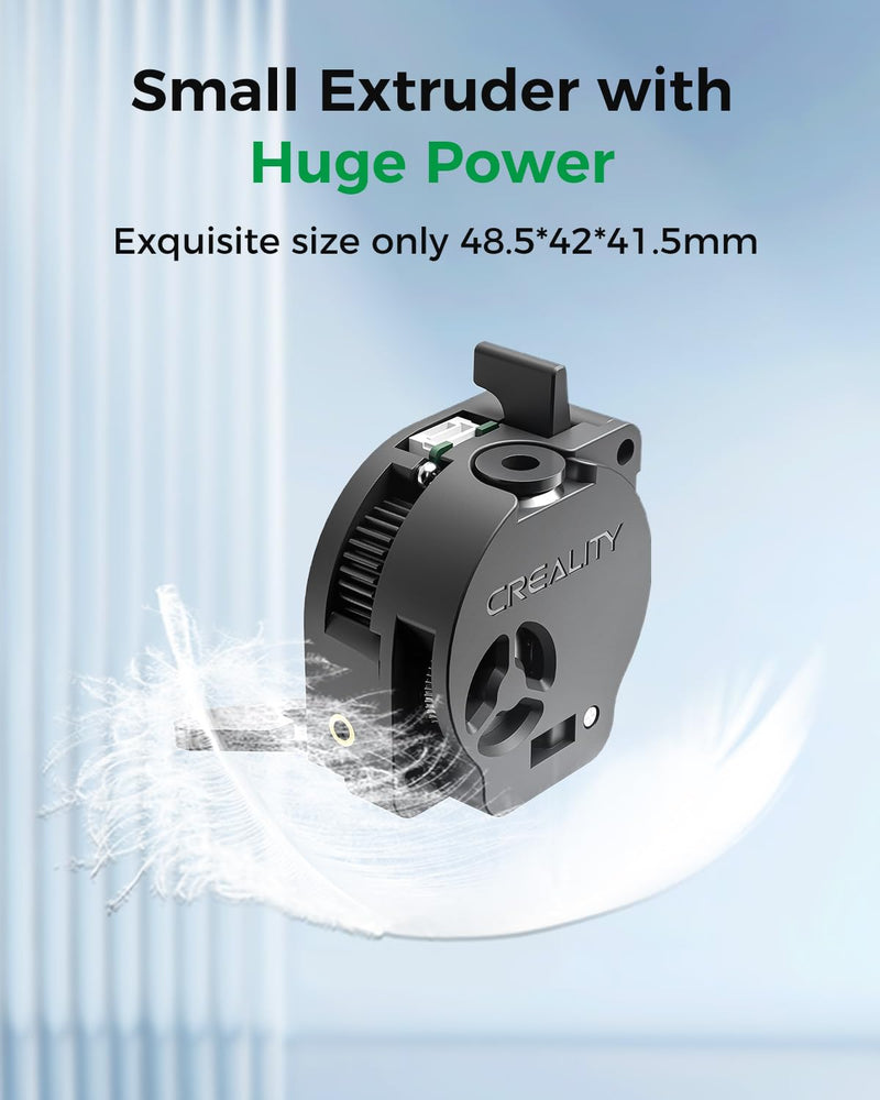 Creality Official K2 SE Extruder Kit, 80N Strong Extrusion Force & Dual Gear Design Provide Smooth and Precise Feeding, Compatible with Creality K2 SE