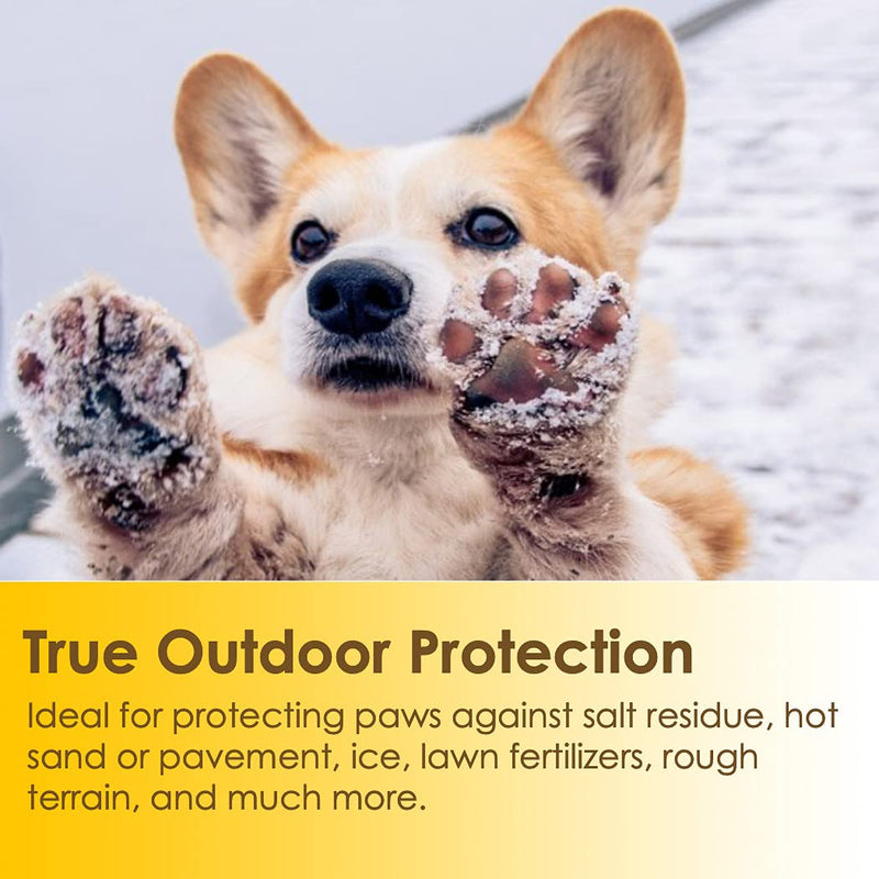[8 OZ/0.18 OZ/0.36 OZ] Natureland Organic Paw Wax for Dogs and Cats, Natural Outdoor Protection to Heal, Repair, and Protect Dry, Chapped, or Rough Pads, Helps Protects Paws on Snow, Sand, or Dirt 1 Pack * 0.18 OZ - PawsPlanet Australia