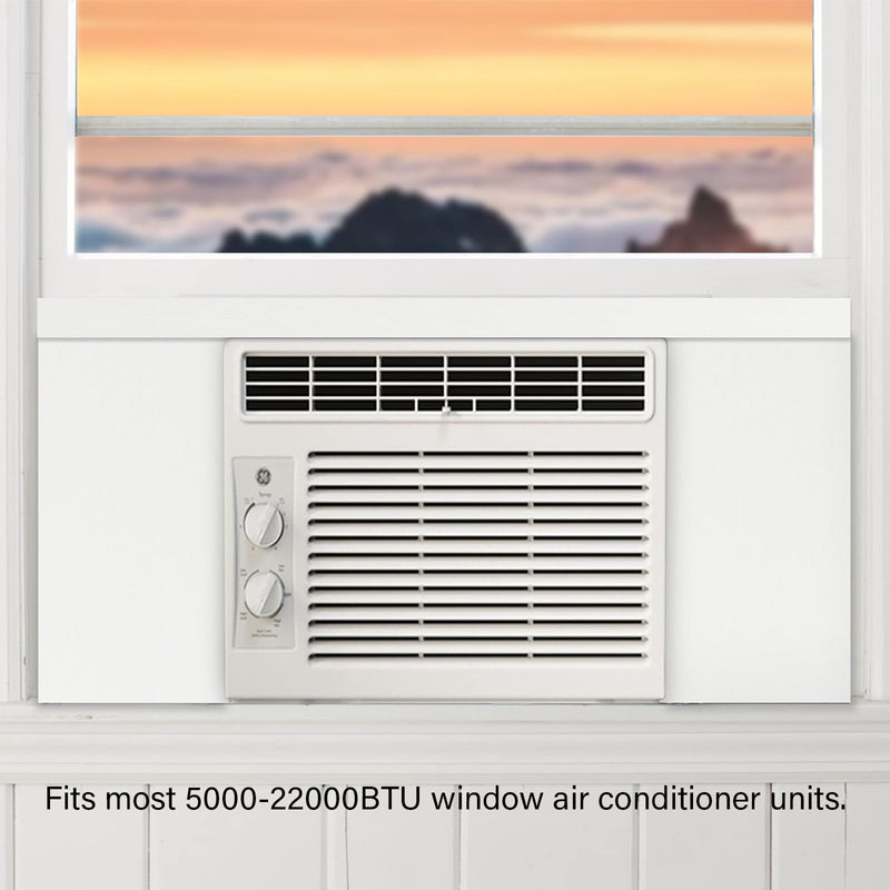 Window Air Conditioner Side Panels, 2 Pcs AC Side Surround Panel Kit Indoor