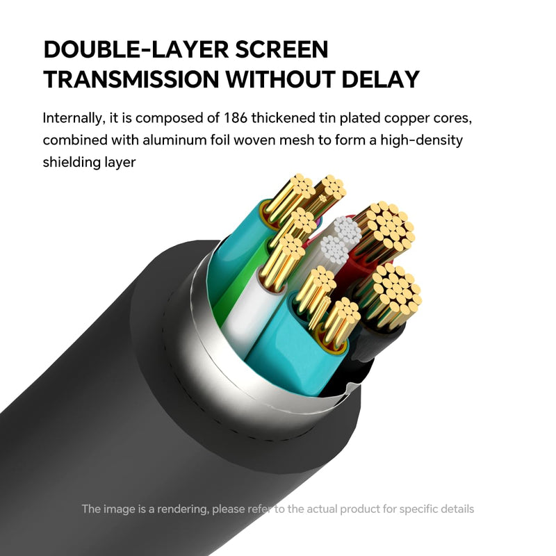 16.4ft USB C to Micro B Cable, 5Gbps High-Speed Data Transfer, USB Type-C to Micro B Camera & External Hard Drive Cable for Canon EOS 1DX2/ 5D4/ 5DS Nikon D850/ D810, WD, Seagate, Toshiba HDD 16.4ft