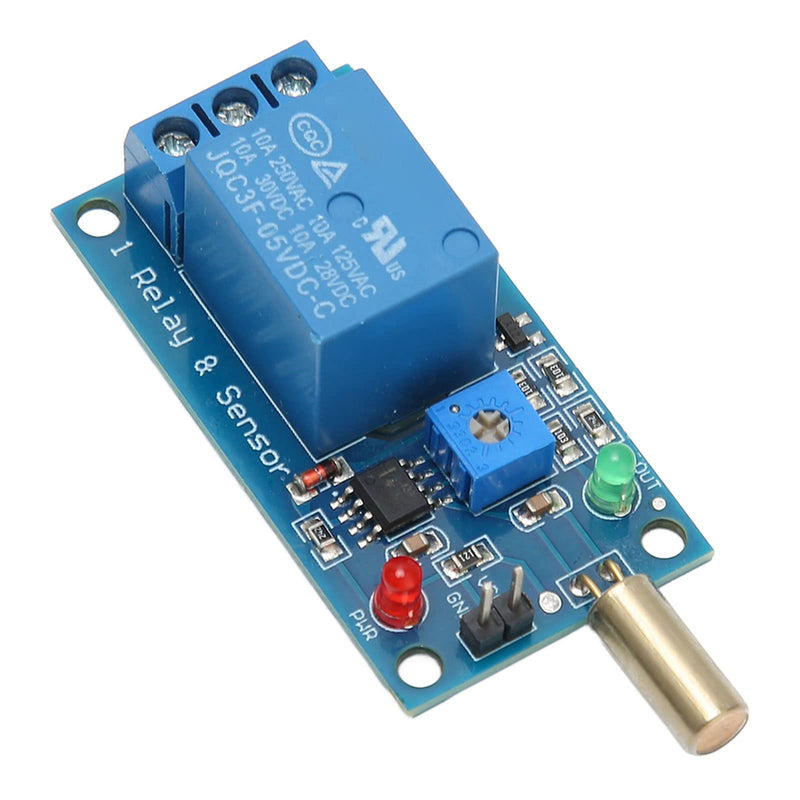 Tilt Sensor Module, DC 5V Tilt Sensor Module 45 90 Degree Angle Relay Alarm Trigger Board, Tilt Sensors