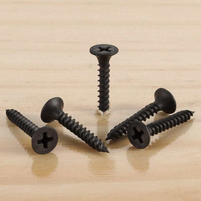 #6 x 1 Coarse Thread Sharp Point Drywall Screw, #2 Bugle Head Screw for Drywall Sheetrock, 100 Pack #6 x 1" (100 PCS) - NewNest Australia