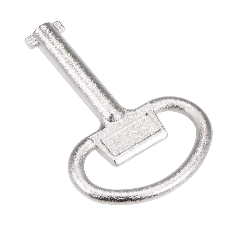 uxcell Electrical Cabinet Key 5.5mm Hole Zinc Alloy Water Meter Box Safety Key 70x48mm 5Pcs