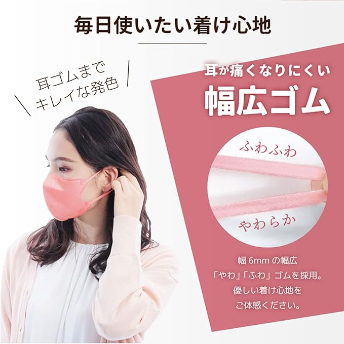 iSDG SPUN MASK 3D Spunlace Non-Woven Color Mask, Individual Packaging, White, 30 Sheets - NewNest Australia