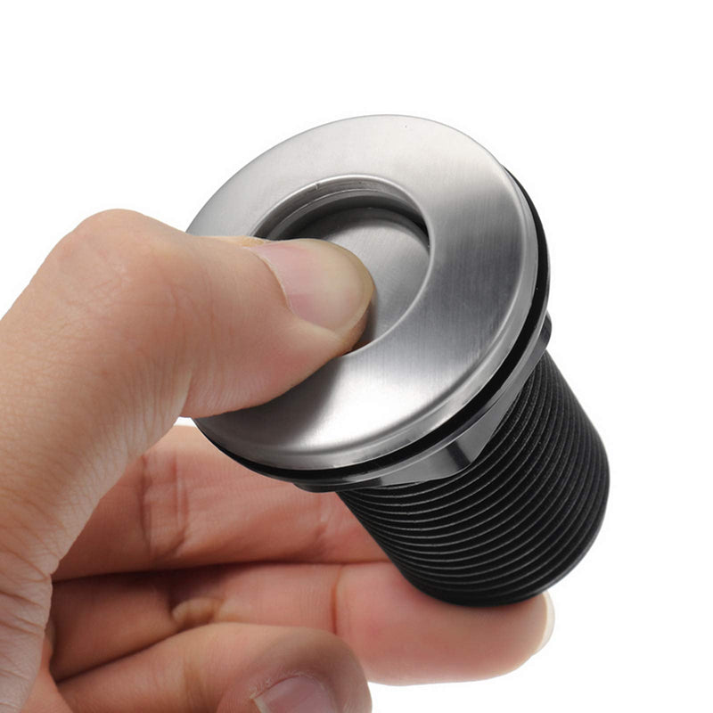 𝟐𝟎𝟐𝟑 𝙐𝗽𝒈𝒓𝒂𝒅𝒆𝒅 Sink Top Push Button with Air Hose Replacement, Air Switch Button for Garbage Disposal Air Actived Switch Sink Garbage Disposal Parts by Ketofa