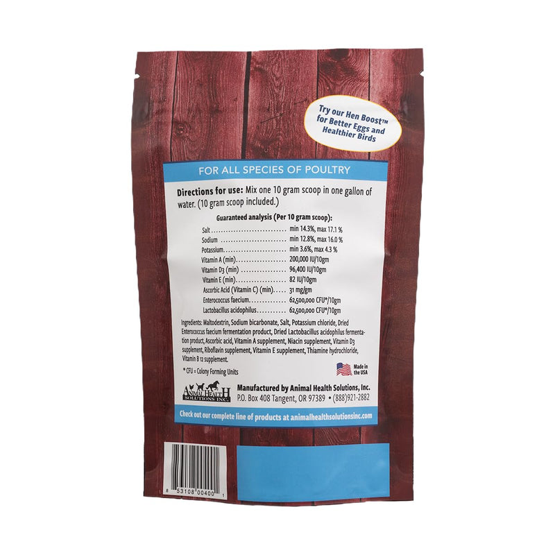 Equerry's Flock PRO Chick Boost Probiotic - Probiotics, Vitamins, Minerals and Electrolytes for Chickens | Chicken Vitamins and Supplements for All Poultry - 8oz - PawsPlanet Australia