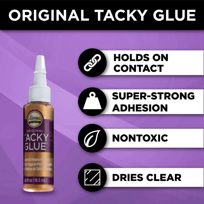 Aleene's 25115 Trial Pack Tacky Glue, 5pk Trial Tacky Pack