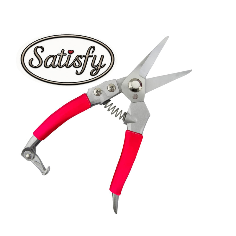 Goat Hoof Trimmers and Farrier Shears – Versatile Hoof, Wire, and Pipe Cutting Tool for Livestock – (Silver-Red 1pack)