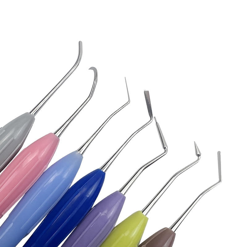 Dental Composite Resin Filling Spatula, YOUYA DENTAL 1PC Resin Filled Restorative Instrument Filler Silicone Handle Spatula Aesthetic Restoration Resin Filler Dentist Tools Dentistry Tools Non-Slip 1PC Brown - Applica