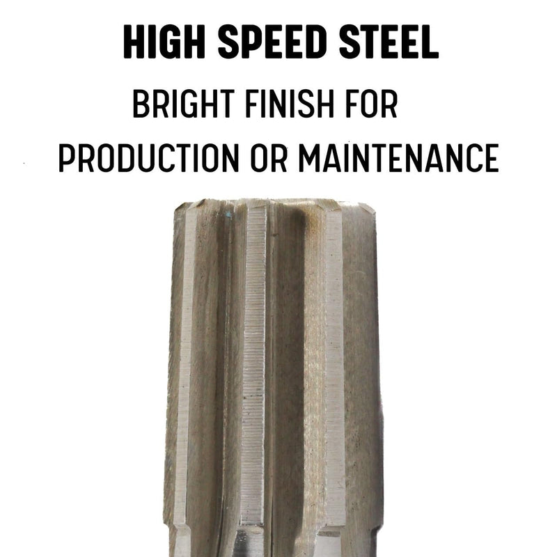 Drill America 3/4" High Speed Steel Straight Flute Taper Pipe Reamer, DWR Series