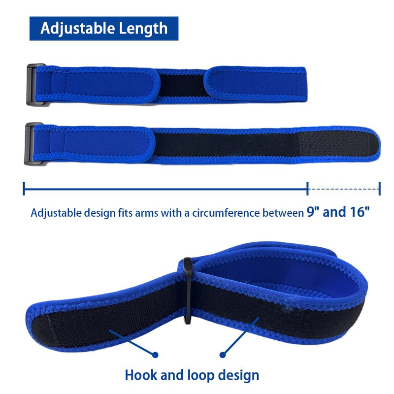 Ultrasound Probe Cable Brace - Fits Arms Between 9" and 16" Circumference, 1 Pcs