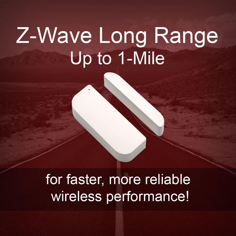 HomeSeer DS100 G8 Door & Window Sensor - 800 Series Long Range Z-Wave, Smart Home Compatible with HomeSeer, Hubitat, Smartthings & Home Assistant