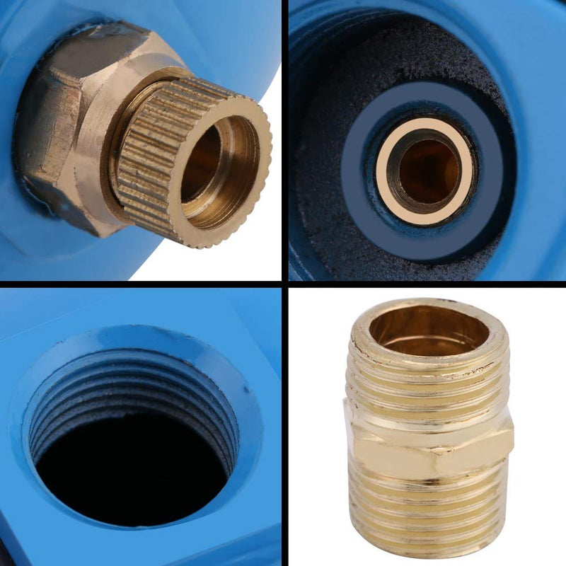 1/2BSP Round Drain Valve, Automatic Drain HAD20B 400L/H 20Bar Automatic Condensate Mechanical Drain Valve Compressed Air Drain Mechanical Automatic Drainer