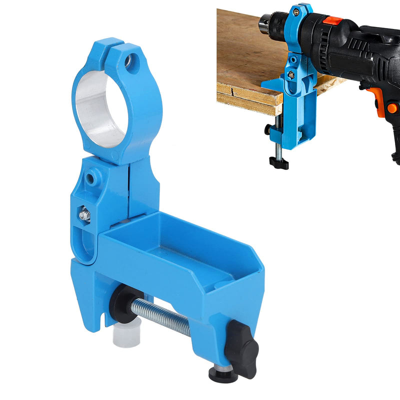 Fixing Bracket Universal Electric Grinder Drill Holder, 360 Degree Head Rotation, Electric Drill Press Holder 90 Degree Branch Adjustment