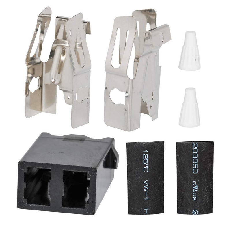 HIFROM Replace WB17T10006 Surface Element Ceramic Receptacle Block Refrigerator Oven plug connector for GE (4pcs) 4pcs