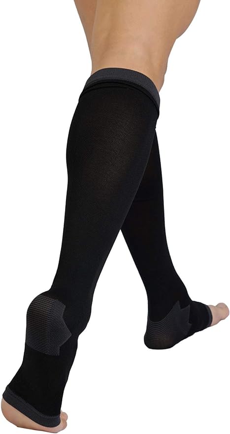 Protect X Compression Socks Men's Strong Pressure Support Open Toe - NewNest Australia