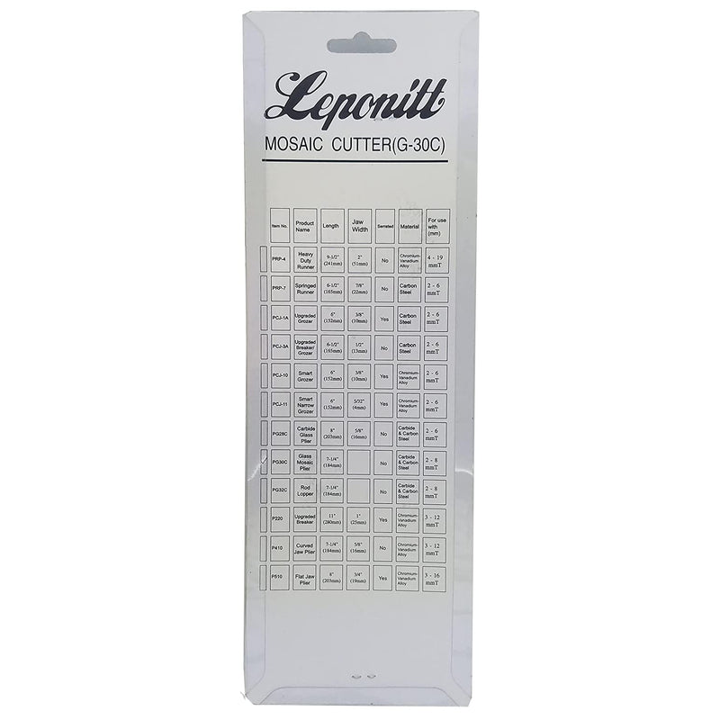 LEPONITT Wheeled Mosaic Glass and Tile NIPPERS
