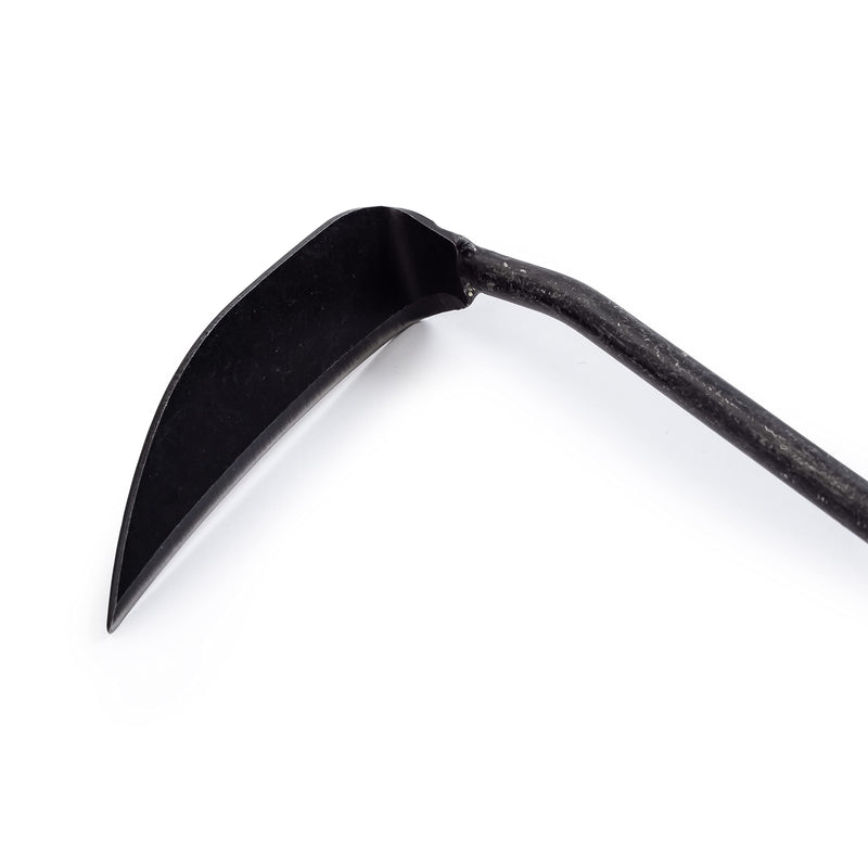 Barebones Japanese Weeding Hoe - Hoe Garden Tool - Durable Stainless Steel Hand Tool for Weeding and Digging (Walnut/Black) Walnut/Black