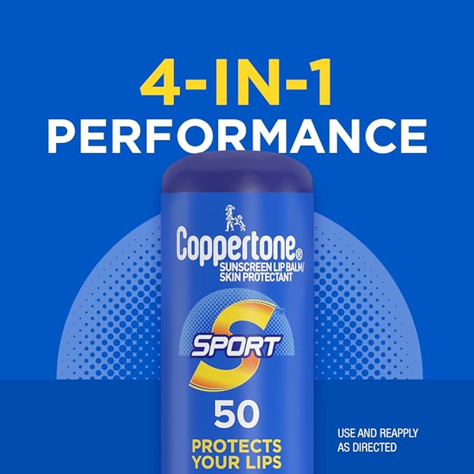 Coppertone Sports Sunscreen Lip Wide Spectrum SPF 50.13 fl oz - NewNest Australia