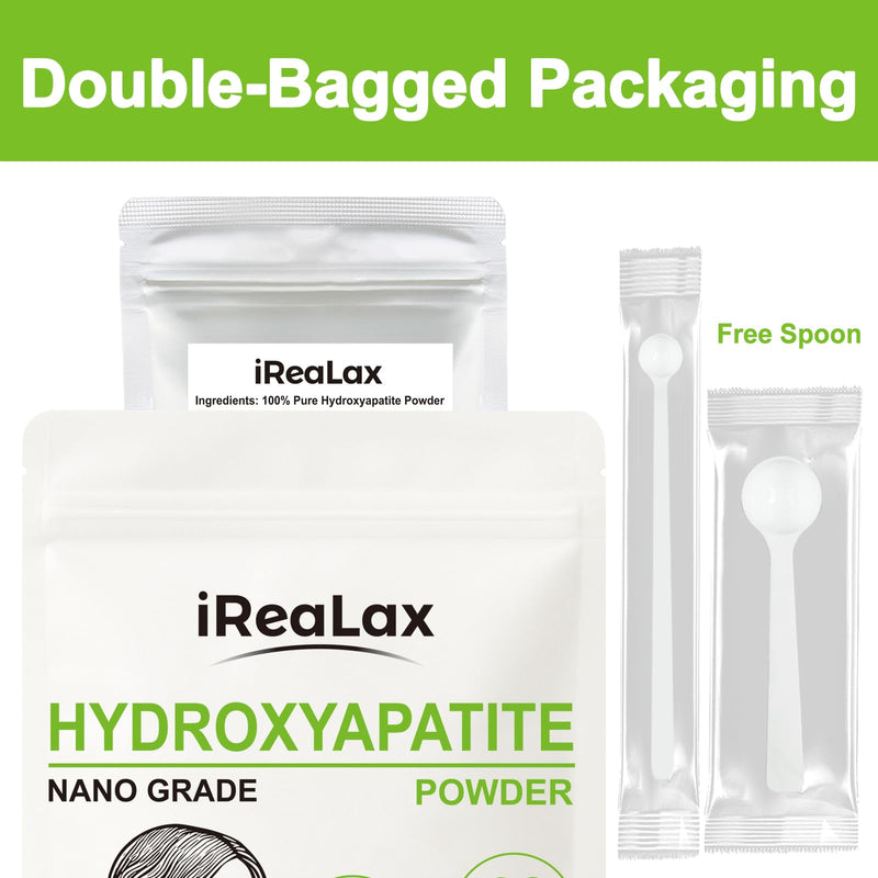 100% Pure Nano Hydroxyapatite Powder 75g (2.65 oz) | Nano Grade unflavored Hydroxyapatite Crystals for Teeth | DIY Formulations | nanohydroxyapatite Bulk