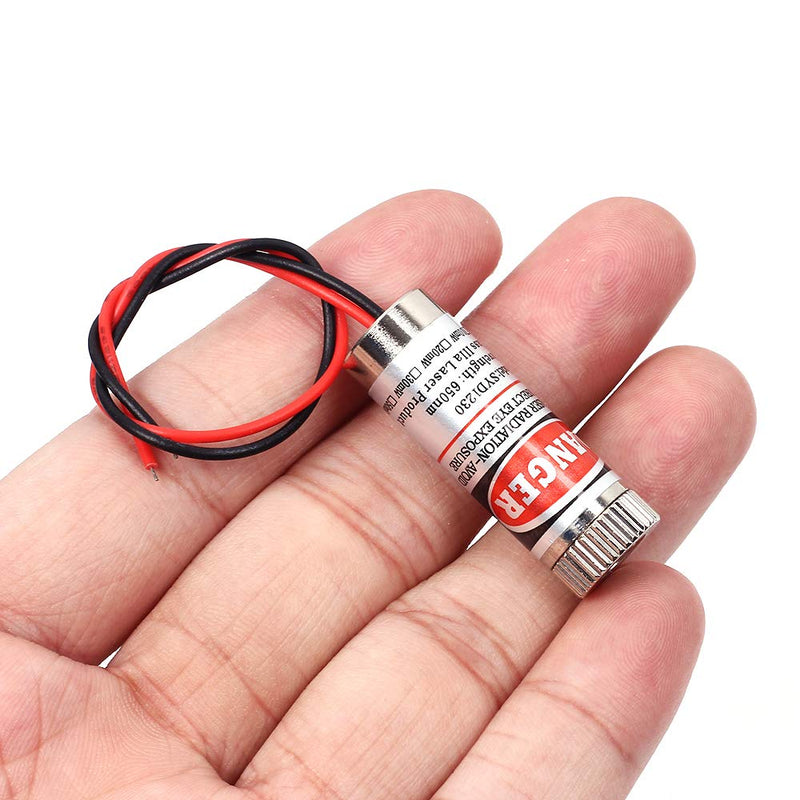 Red line laser module Industrial Laser Group Module adjustable focal length (cross-4packs) Cross-4packs
