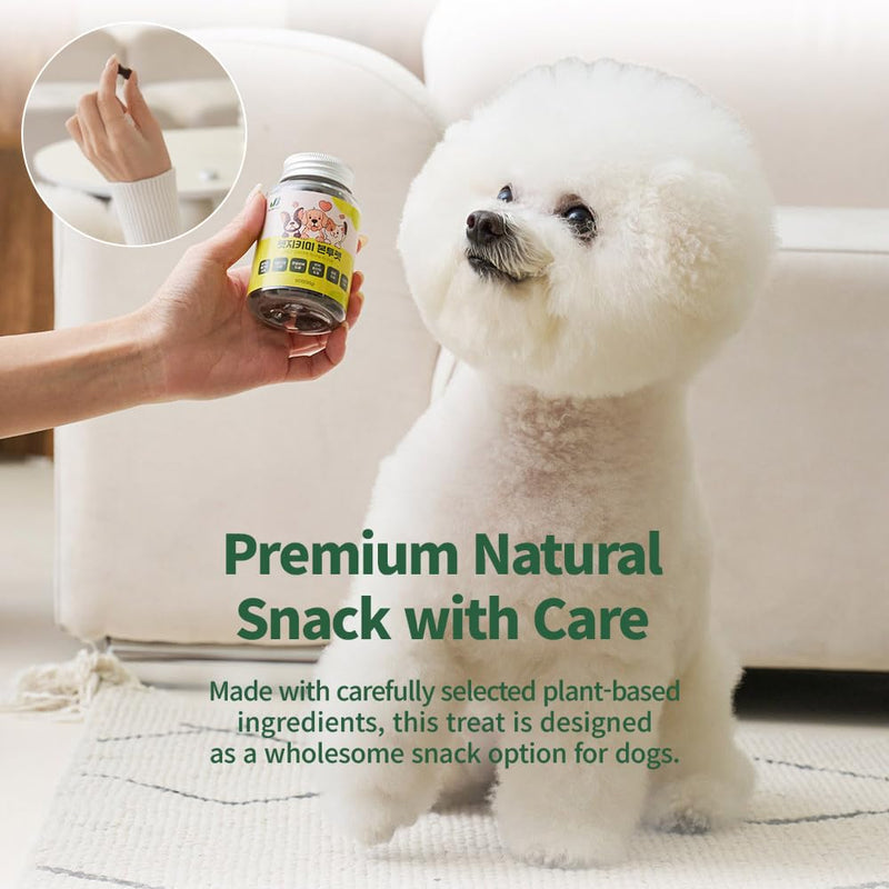 Pet Gikimi Bone to Pet – Joint & Hip Support Chews for Dogs with Patella & Mobility Concerns, Plant-Based, Human-Grade