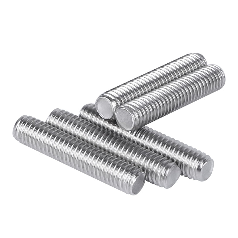 Pack of 20 M8 x 40mm 1.25mm Pitch 304 Stainless Steel Fully Threaded Rods Fasteners