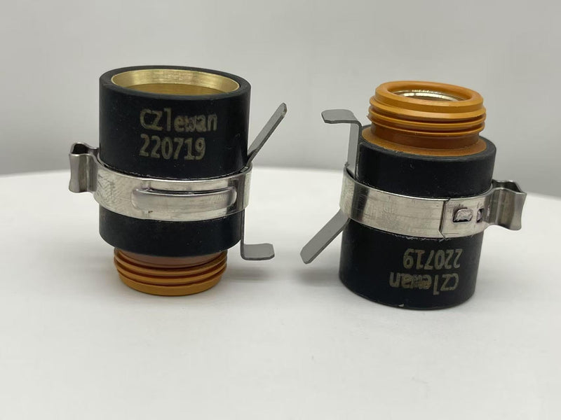 2Pcs 220719 Retaining Cap Ohmic for Hypertherm PMX 45 T45V Plasma Cutting Torch Consumables