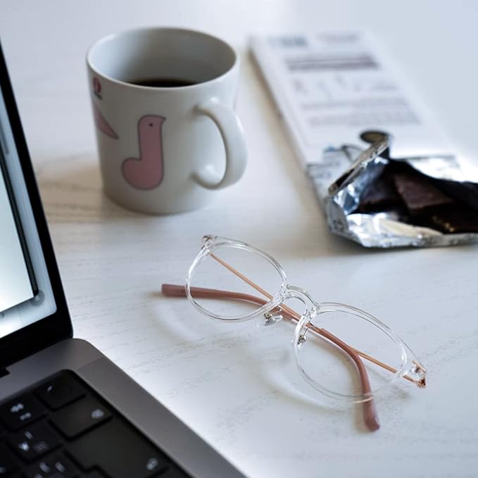 [EYEWEAR AIR] Eyewear Air Scandi Reading Glasses Stylish Women's Blue Light Cut Boston - NewNest Australia