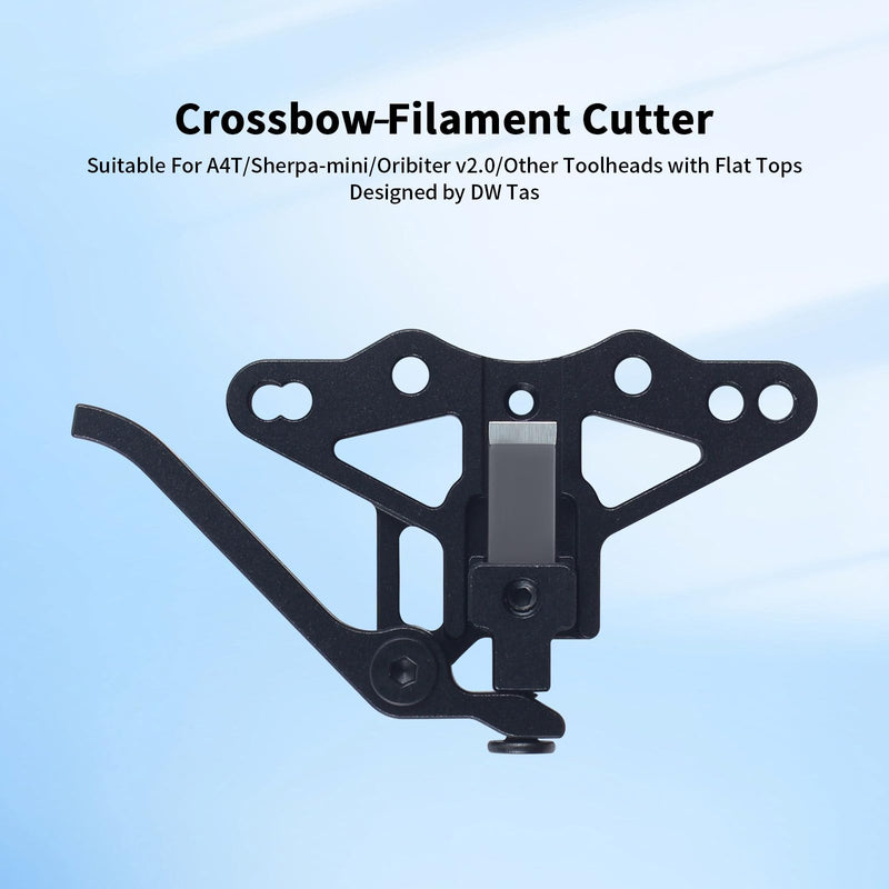FYSETC 3D Printer Accessories Filament Cutter: for A4T CNC Small Cross-Bow All Metal Kit Sharp Blade for Sherpa Mini - Oribiter V2.0 - Dragon Burner Printed Head
