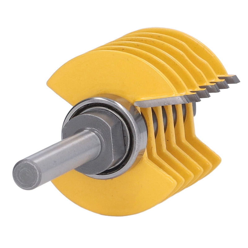 8mm Shank Finger Joint Router Bit, 2 Teeth Adjustable 46mm Cutter Head Cutting Tool for Woodworking