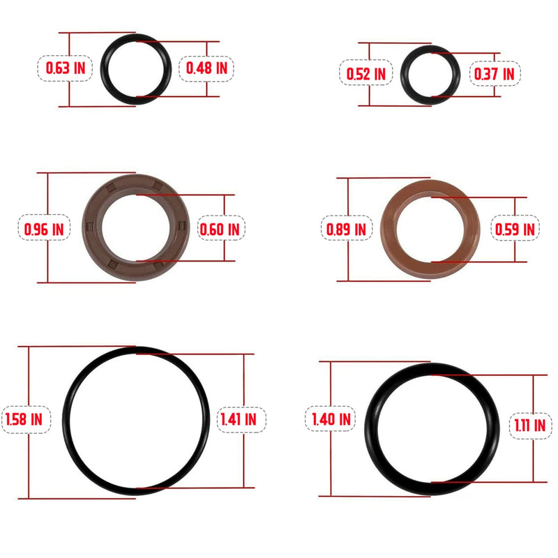 Power Steering Actuator Repair Kit for VOLVO PENTA 21910902 3812269 3860883 3862210 3862513 FSM018 Boat Supplies