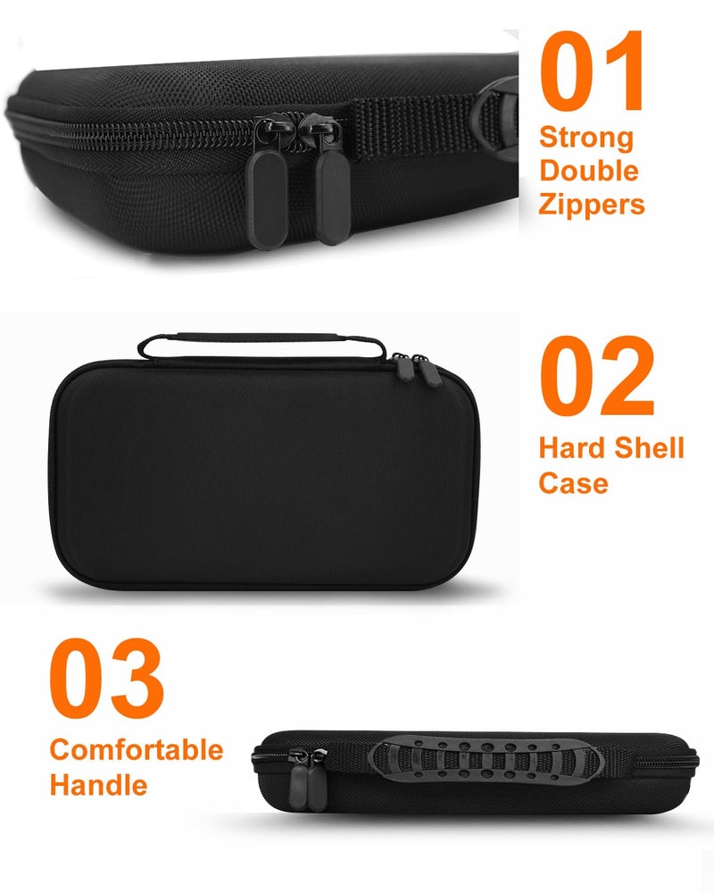 Hard Stethoscope Case for EKO CORE 500 Digital Stethoscope, Compact & Portable Storage Case, Carrying Case Only